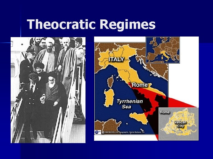 Theocratic Regimes Theocratic Regimes