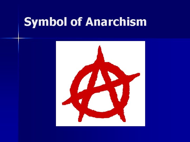 Symbol of Anarchism Symbol of Anarchism