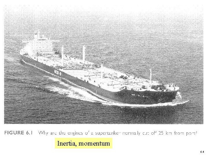 Inertia, momentum 6. 4 
