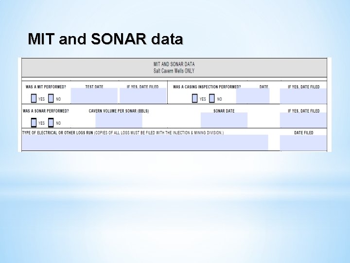 MIT and SONAR data 