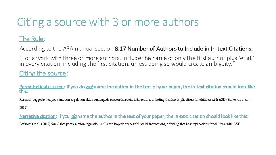 APA Tutorial th A Guide to APA 7