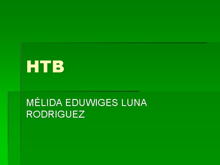 HTB MÉLIDA EDUWIGES LUNA RODRIGUEZ 