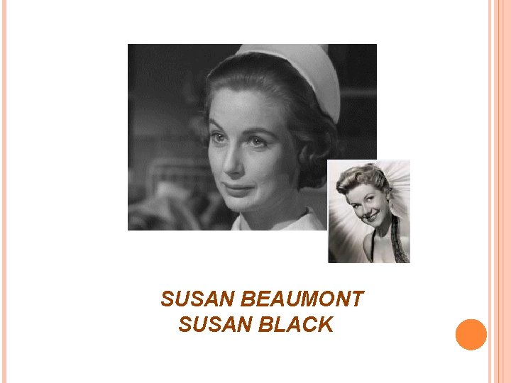 SUSAN BEAUMONT SUSAN BLACK 