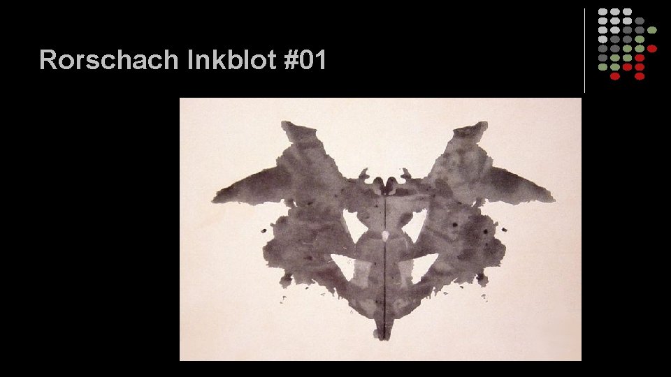 Rorschach Inkblot #01 