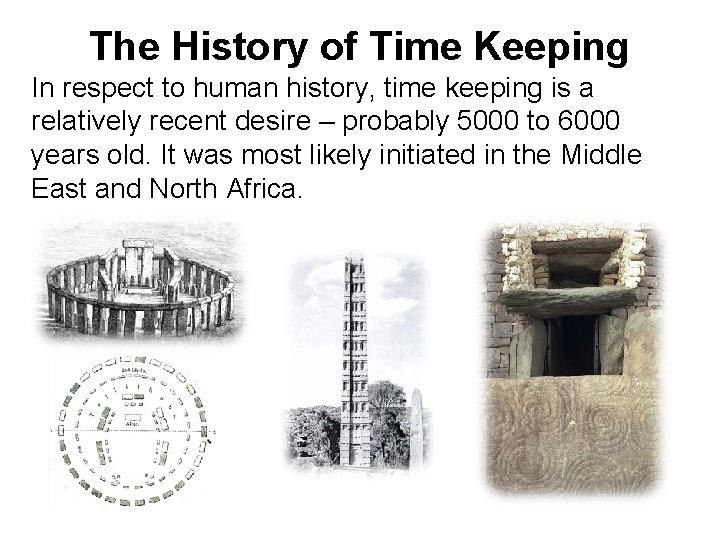 The History of Time Keeping In respect to human history, time keeping is a The History of Time Keeping In respect to human history, time keeping is a