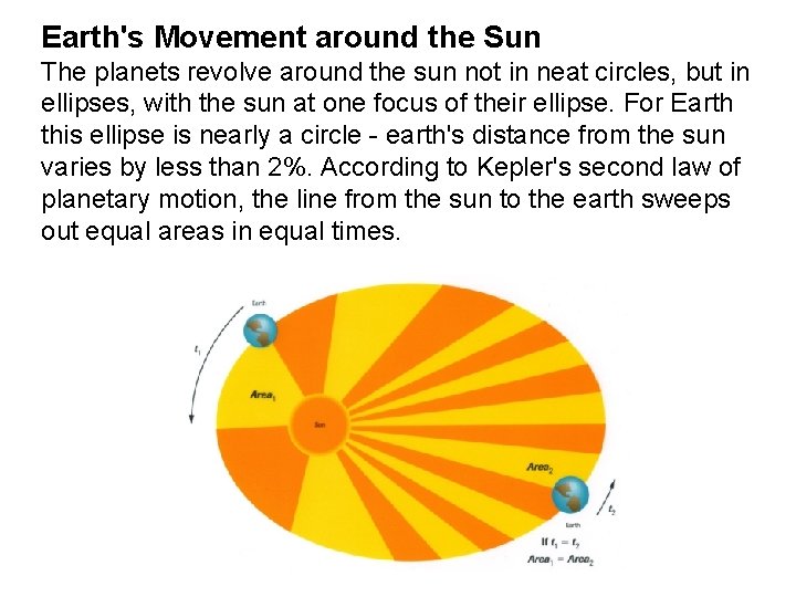 Earth's Movement around the Sun The planets revolve around the sun not in neat Earth's Movement around the Sun The planets revolve around the sun not in neat