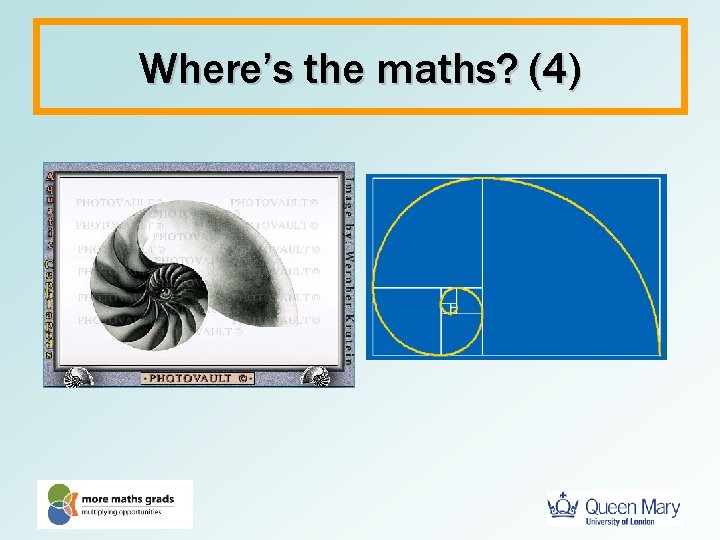 Where’s the maths? (4) 