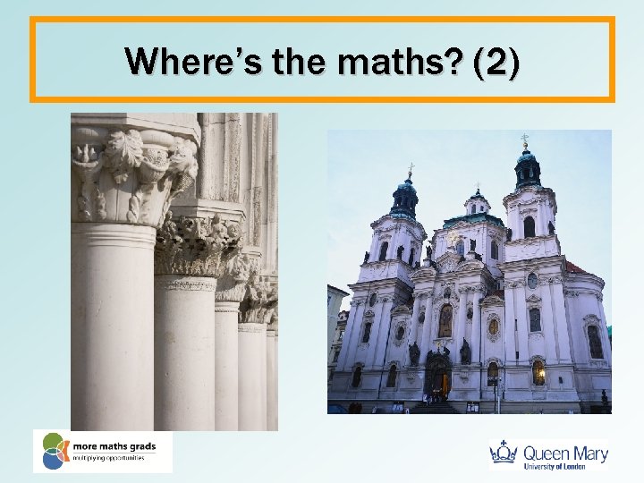 Where’s the maths? (2) 