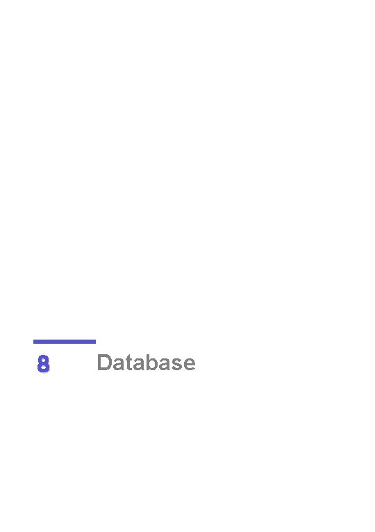 8 Database 