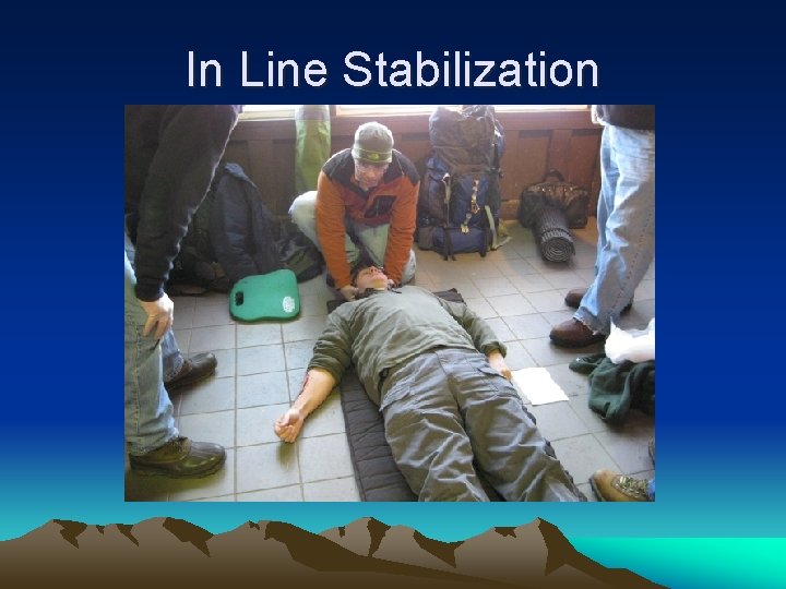 In Line Stabilization 