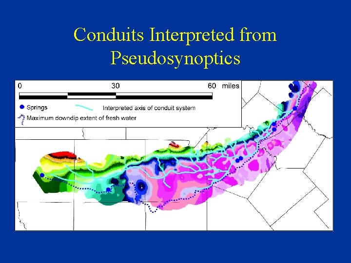 Conduits Interpreted from Pseudosynoptics 