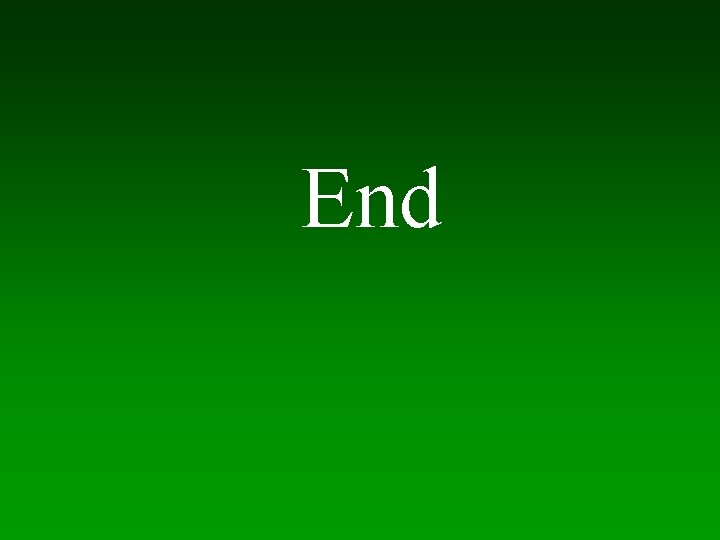 End 
