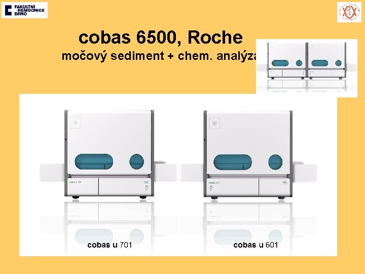 cobas 6500, Roche močový sediment + chem. analýza 