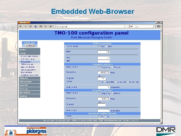 Embedded Web-Browser 