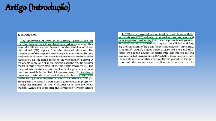 Artigo (Introdução) Artigo (Introdução)