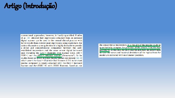 Artigo (Introdução) Artigo (Introdução)