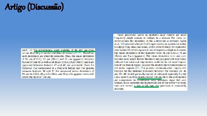 Artigo (Discussão) Artigo (Discussão)
