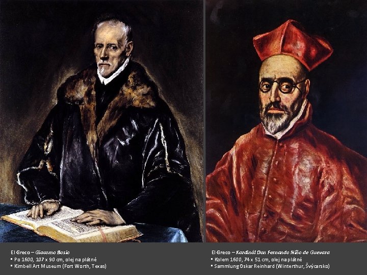 El Greco – Giacomo Bosio • Po 1600, 107 x 90 cm, olej na