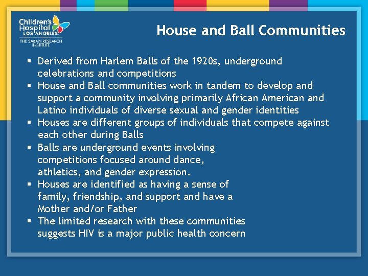 House and Ball Communities § Derived from Harlem Balls of the 1920 s, underground
