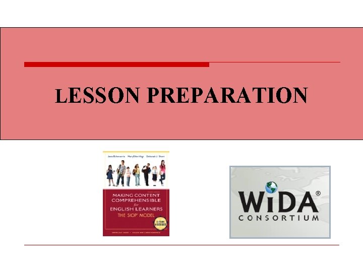 LESSON PREPARATION 11 