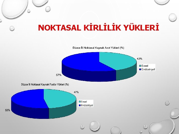 NOKTASAL KİRLİLİK YÜKLERİ NOKTASAL KİRLİLİK YÜKLERİ