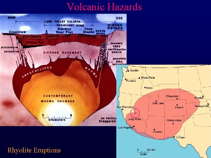 Volcanic Hazards Rhyolite Eruptions 
