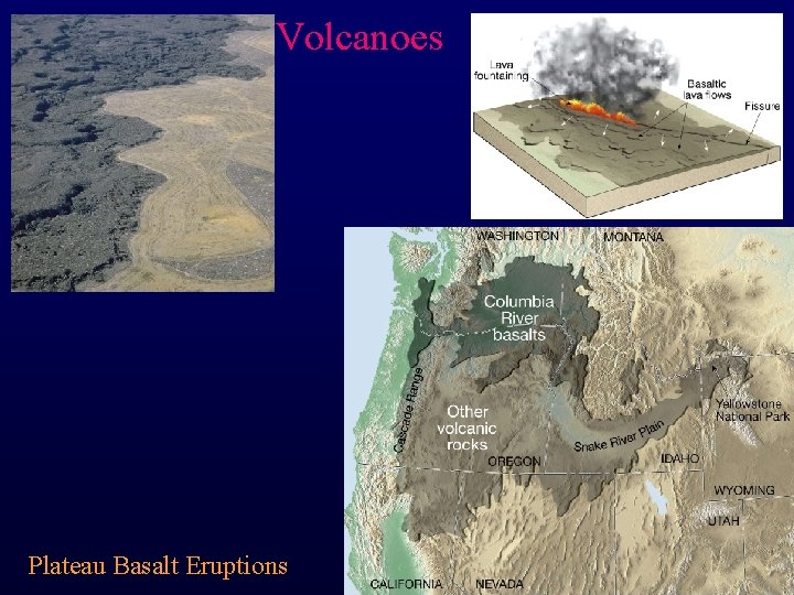 Volcanoes Plateau Basalt Eruptions 