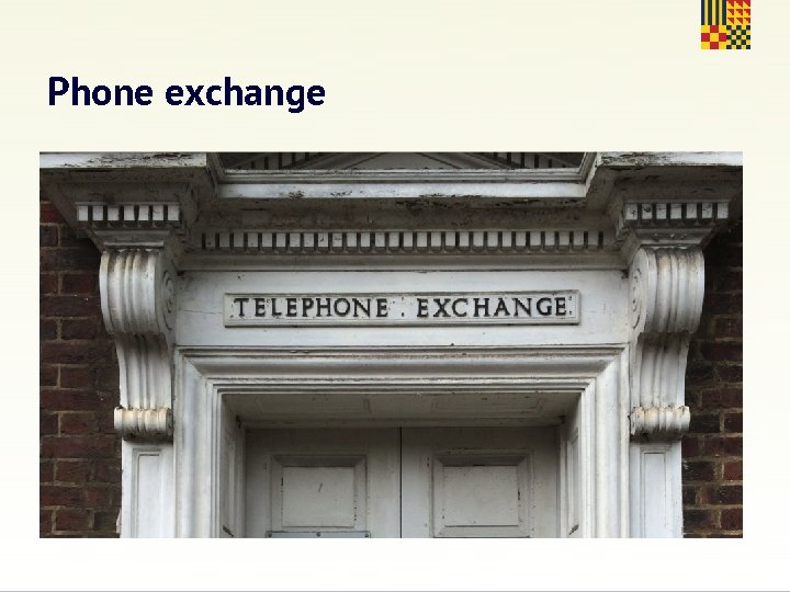 Phone exchange 