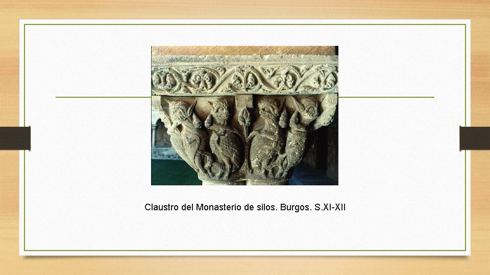 Claustro del Monasterio de silos. Burgos. S. XI-XII 