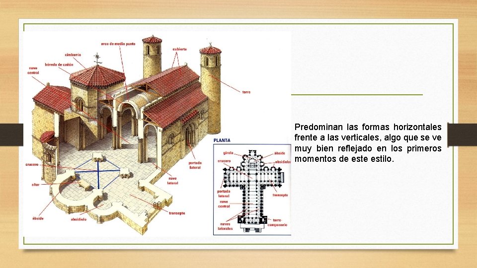 Predominan las formas horizontales frente a las verticales, algo que se ve muy bien