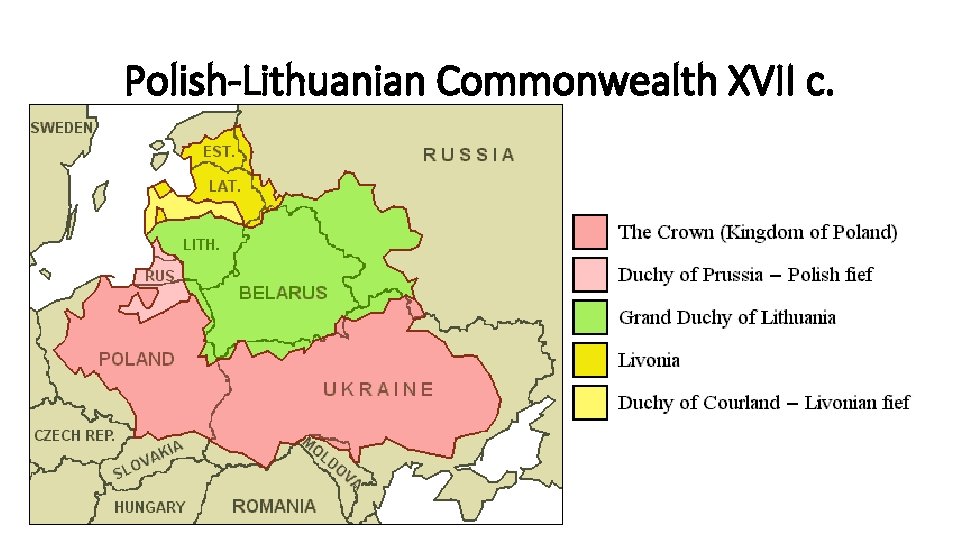 Polish-Lithuanian Commonwealth XVII c. 