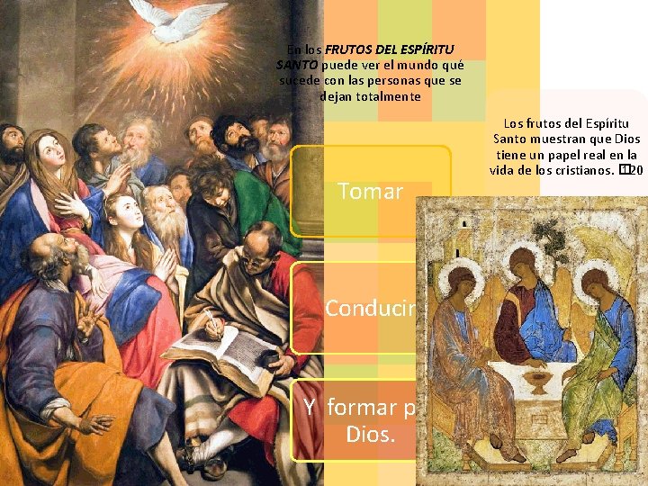 En los FRUTOS DEL ESPÍRITU SANTO puede ver el mundo qué sucede con las En los FRUTOS DEL ESPÍRITU SANTO puede ver el mundo qué sucede con las