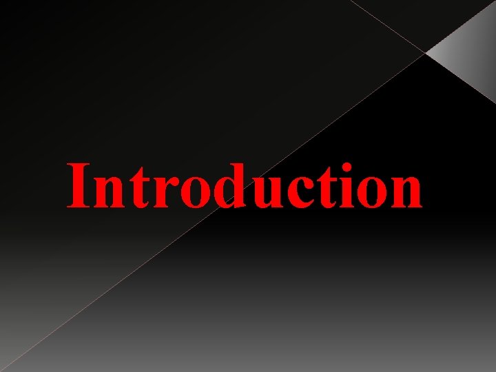 Introduction 