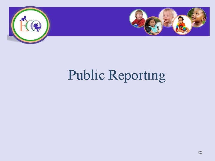 Public Reporting 98 