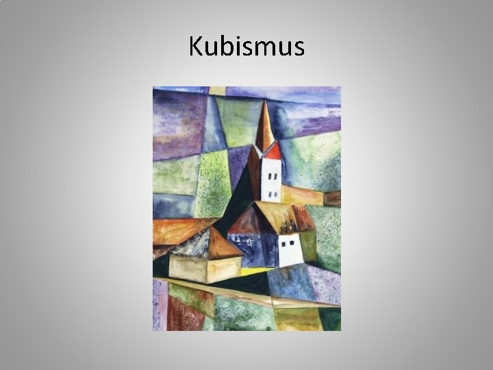 Kubismus 