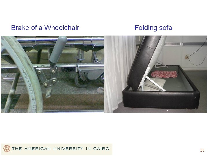 Brake of a Wheelchair Folding sofa 31 Brake of a Wheelchair Folding sofa 31