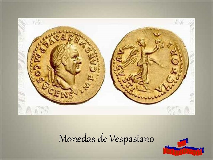 Monedas de Vespasiano 
