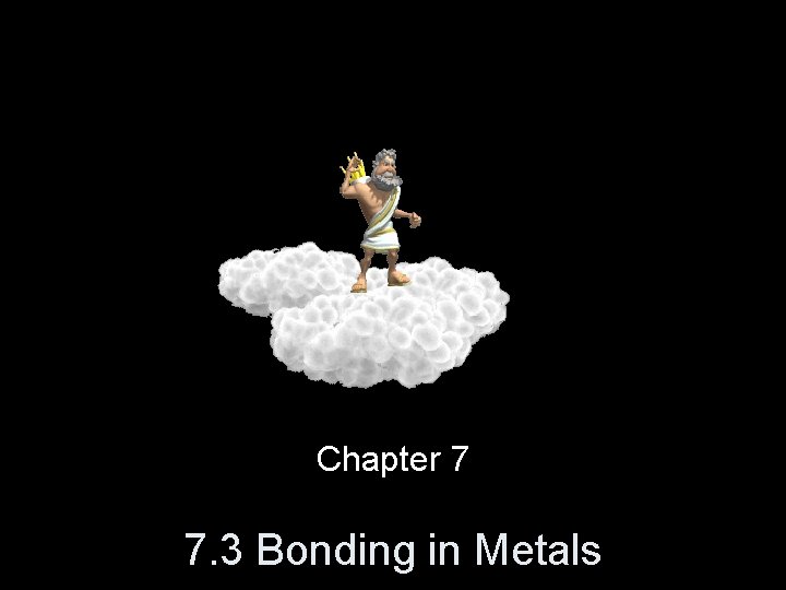 Chapter 7 7. 3 Bonding in Metals 