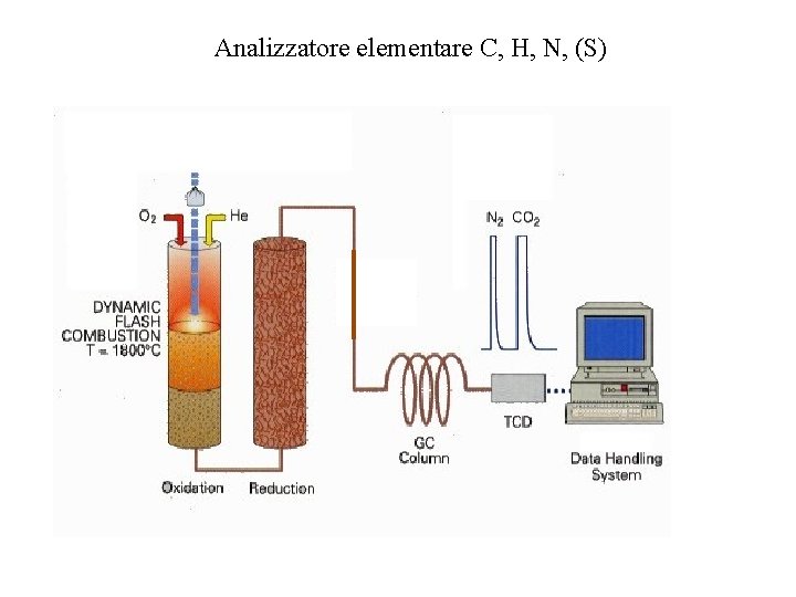 Analizzatore elementare C, H, N, (S) 