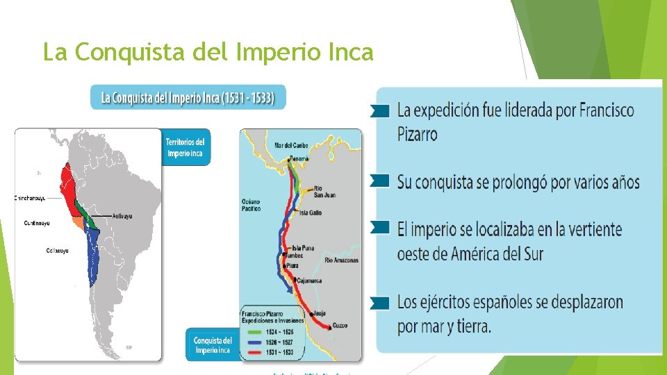 La Conquista del Imperio Inca La Conquista del Imperio Inca