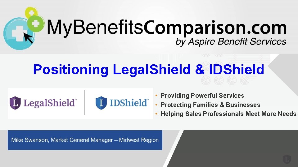 Positioning Legal. Shield & IDShield • Providing Powerful Services • Protecting Families & Businesses