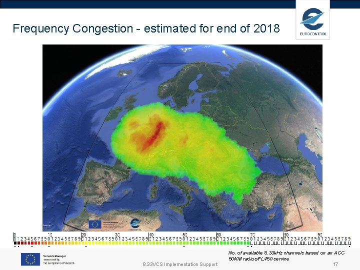 Frequency Congestion - estimated for end of 2018 8. 33 VCS Implementation Support No.