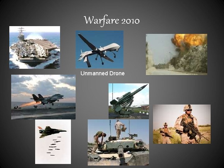 Warfare 2010 Unmanned Drone 