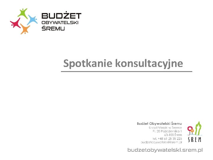 Spotkanie konsultacyjne 