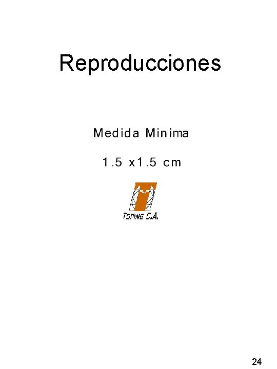 Reproducciones 24 