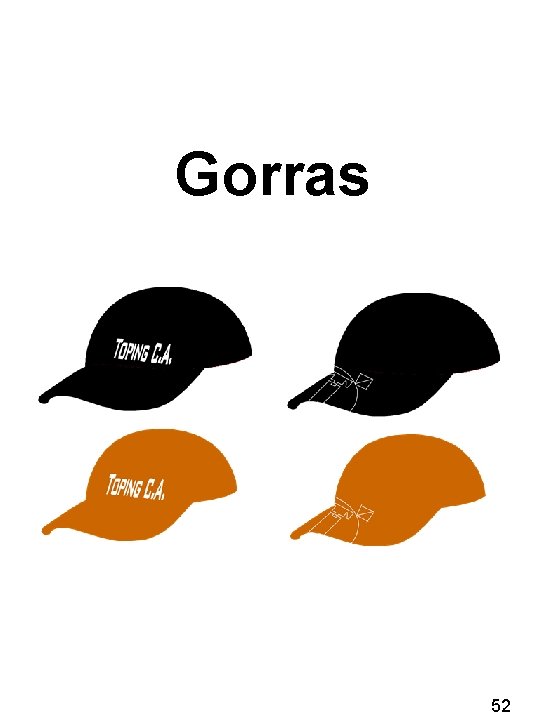 Gorras 52 