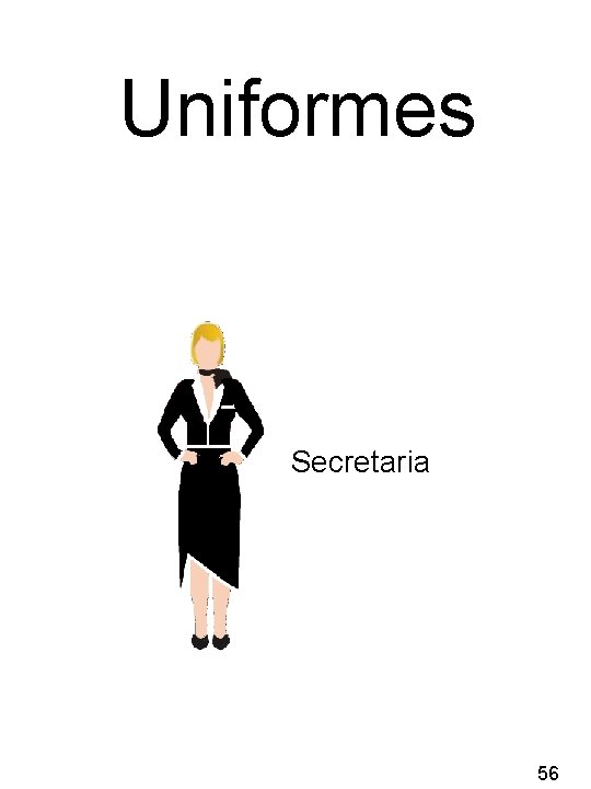 Uniformes Secretaria 56 