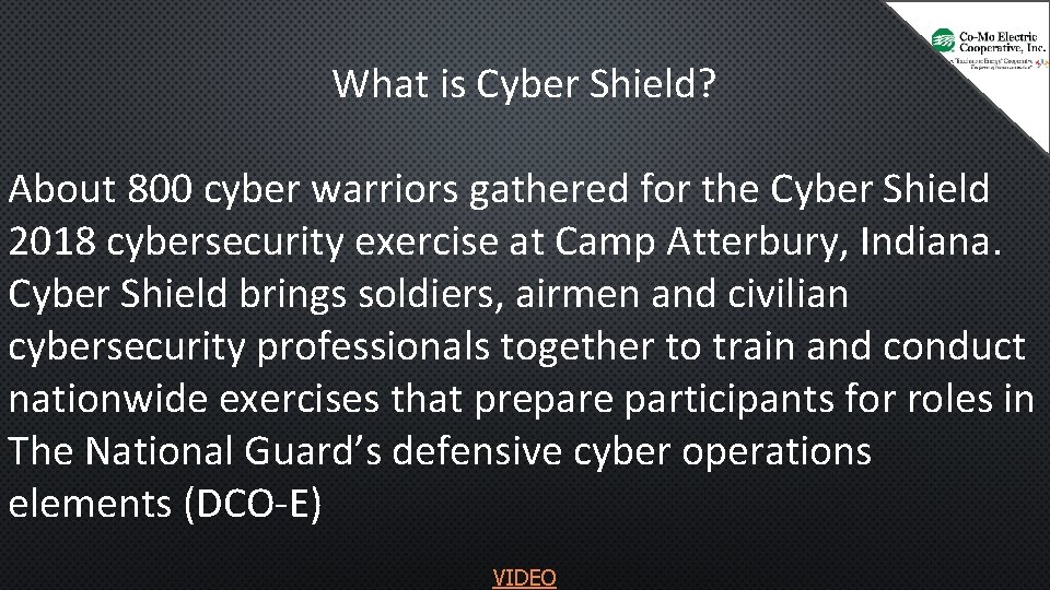 What is Cyber Shield? About 800 cyber warriors gathered for the Cyber Shield 2018