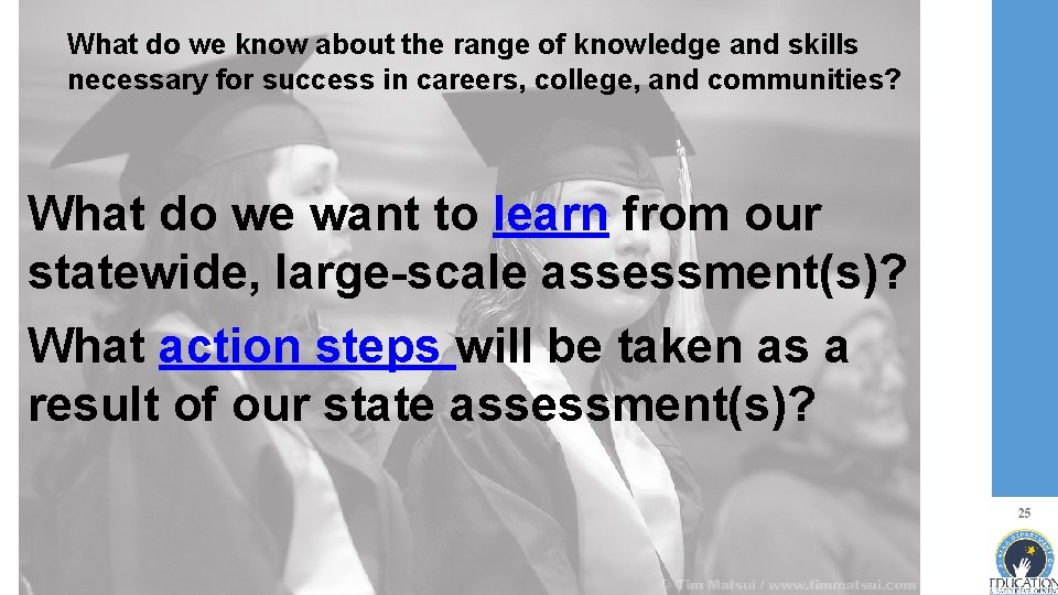 What do we know about the range of knowledge and skills necessary for success
