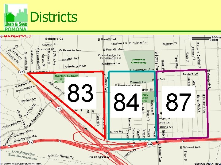 Districts 83 84 California State Polytechnic University, Pomona 87 